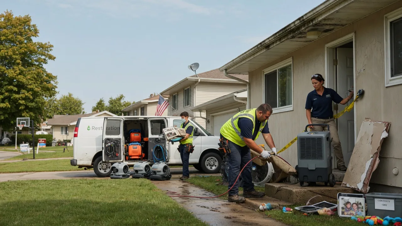 Water Damage Restoration in White Mills, PA near me